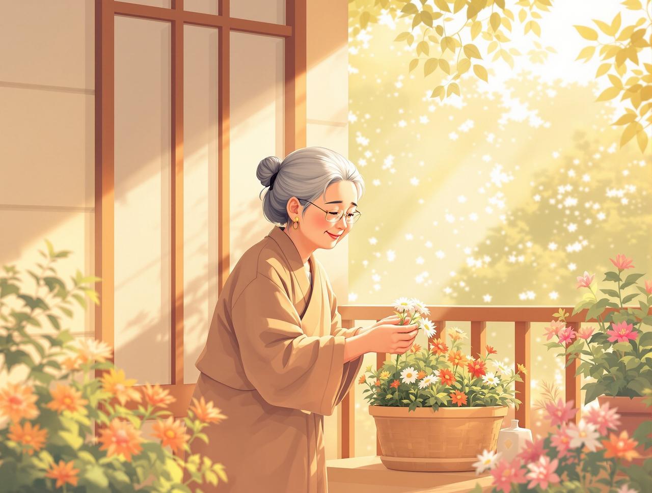 ai电影 - 妈妈的退休生活 - 家庭温情动漫短剧封面